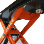 Stratus Extra Wide Commercial Grade Open Center Mobile Mid Rise Electric Safety Lock Release Scissor Vehicle Lift SAE-MS9000X - Image 11