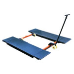 Stratus Extra Wide Commercial Grade Open Center Mobile Mid Rise Electric Safety Lock Release Scissor Vehicle Lift SAE-MS9000X - Image 9