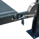 Stratus 4 Post 10,000 lbs Capacity Manual Release Storage Car Lift SAE-P410 (Caster Kit Sold Separately) - Image 7