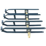 Stratus 4 Post 8,000 LBS Capacity Manual Release Storage Car Lift With Castors SAE-P48 - Image 12