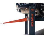 Stratus 4 Post 8,000 lbs Capacity Manual Release Compact Storage Parking Car Lift With Castors SAE-P48C - Image 8