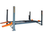 Stratus 4 Post 8,000 lbs Capacity Manual Release Compact Storage Parking Car Lift With Castors SAE-P48C - Image 6