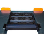 Stratus 4 Post 8,000 lbs Capacity Manual Release Compact Storage Parking Car Lift With Castors SAE-P48C - Image 5