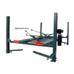 Stratus 4 Post 9000 lbs Capacity Manual Release Storage Parking Car Lift With Castors SAE-P49