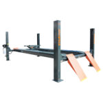 Stratus 4 Post 14,000 lbs Capacity Pneumatic Safety Lock Release Alignment Car Lift SAE-414A