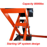 X80-Pneumatic Mid Rise Scissor Lift - Image 3