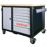 Stratus Heavy Duty Mobile 46" W 14-Drawer Tool Chest Workbench SAE-TL1446 - Image 2