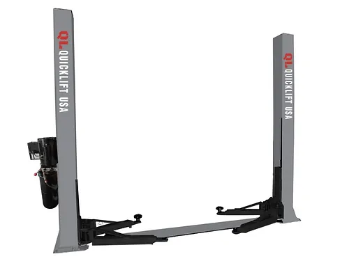 9lbs TWO POST LIFT | BASE PLATE | 9,000lb | SKU: QL2P9KG - Image 1