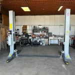 HD TWO POST LIFT | BASE PLATE | 12,000LB | SKU: QL12KB - Image 4