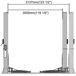 HD TWO POST LIFT | BASE PLATE | 12,000LB | SKU: QL12KB - Image 5